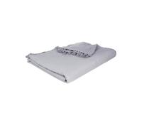 Créateur d'intérieur - Jeté de Lit Déco Algodon 230x250cm Gris Clair