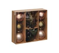 Créateur d'intérieur - Kit 20 Pièces Déco de Noël "Secret des Bois" 24cm Multicolore