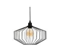 Créateur d'intérieur - Lampe Suspension en Métal "Azur" 30cm Noir