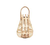 Créateur d'intérieur - Lanterne à Anse en Rotin "Panier" 37cm Naturel