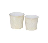 Atmosphera - 2 Cache-Pots Tino h20/22cm