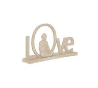 Créateur d'intérieur - Mot à Poser Love & Bouddha "Salma" 36cm Beige