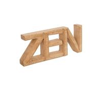 Créateur d'intérieur - Mot Déco à Poser "Zen" 23cm Naturel
