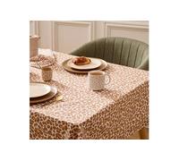 Créateur d'intérieur - Nappe en Coton "Leopardi" 150x250cm Beige