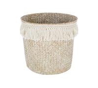 Panier de rangement rond - Beige