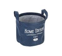 Panier de rangement rond - Bleu foncé