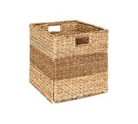 Créateur d'intérieur - Panier Tressé Pliable "Ninon" 38cm Naturel