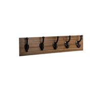 Atmosphera – Patère murale 5 crochets 50x14 cm Naturel