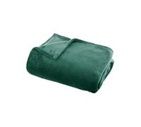 Créateur d'intérieur - Plaid Doux Uni "Flanel" 125x150cm Vert