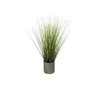 Atmosphera - Herbe Artificielle - Pot en métal - H45 cm