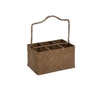 Porte-bouteilles ""The floral"" 6 bouteilles marron - Atmosphera Créateur d'intérieur