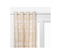 Atmosphera Rideau à œillets Madini Chenille 140x260cm Beige