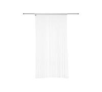 Rideau ""Lanka"" fil blanc ivoire 90x200cm - Atmosphera Créateur d'intérieur