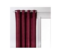 Atmosphera – Rideau tamisant Lilou 140x260 cm Rouge grenat