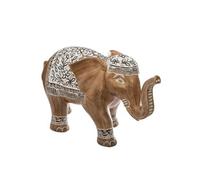 Atmosphera - Statuette Éléphant - résine - H11 cm
