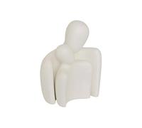 Créateur d'intérieur - Statuette couple Polyrésine 22,5cm Blanc