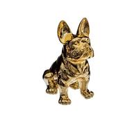 Créateur d'intérieur - Statuette Déco Design "Bulldog" 22cm Or