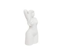 Créateur d'intérieur - Statuette Femme en Céramique "Soleya" 28cm Blanc