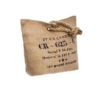 Créateur d'intérieur - Stop Porte Vintage en Jute "Loft" 25cm Naturel