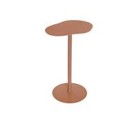 Atmosphera Créateur d'intérieur - Table d'Appoint en Métal "Sora" 50cm Terracotta Orange