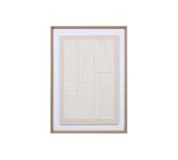 Toile Donovan 50x70cm beige - Atmosphera Créateur d'intérieur