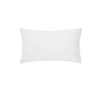 Atmosphera Créateur d'intérieur - Taie d'Oreiller en Lin "Adorable" 50x70cm Blanc Blanc G