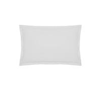 Atmosphera Créateur d'intérieur - Taie d'Oreiller "Percale" 50x70cm Blanc Blanc G