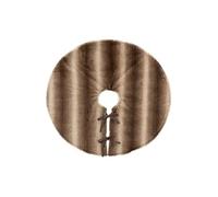 Atmosphera - Tapis de Sapin Effet Fourrure Marron d90cm