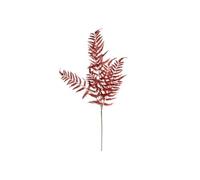 Créateur d'intérieur - Tige Artificielle Fougère "James" 90cm Rouge