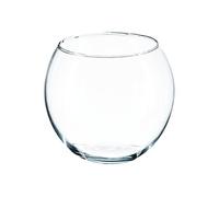 Atmosphera – Vase boule Frost en verre D 15 x H 15 cm Transparent
