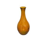 Créateur d'intérieur - Vase décoratif en Verre Recyclé 34x75cm Jaune