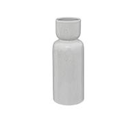 Atmosphera Créateur d'intérieur - Vase Design en Grès "Réactive" 30cm Blanc Blanc G