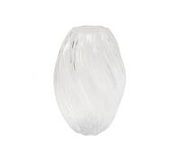 Atmosphera – Vase design en verre Valma – 27 cm – Transparent