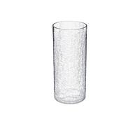Atmosphera - Vase Cylindre - Verre craquelé - H30 cm