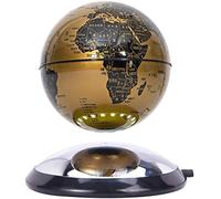 Créatif Globe Terrestre Lumineux Flottant Magnétique Levitation Globe Avec Pour Décorations Maison Et Lebureau,Métallique