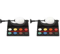 Creativ Company 13134 Peinture pour peindre Acquarelli, Noir (Lot de 2)