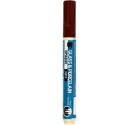 Creativ Company 2-4 mm en verre et porcelaine marqueurs, Marron