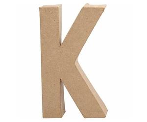 Creativ Company Letter Papier Mache - K.