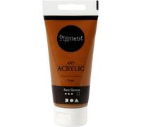 Creativ Company - Pigment Art Acrylic Paint Raw Sienna Brown, 75ml 35155