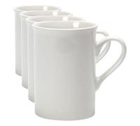 Creativ Tasses, blanc, H: 10 cm, d 7,4 cm, 1 pièce (Lot de 4)