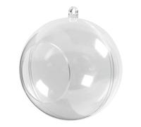 Creative 52139 Lot de 5 boules à ouverture Transparent Diamètre 8 cm