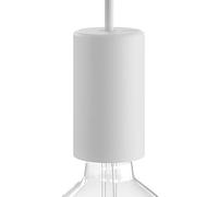 creative cables EIVA Elegant, kit Douille d'extèrieur E27 IP65 en Silicone - la première Douille au Monde IP65 Qui Peut-Etre câblée - Blanc