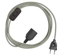 Creative Cables - SnakeBis Zig-Zag - Câblage avec douille et câble en tissu à effet zigzag
