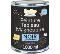 Creative Deco 1L Peinture Ardoise Magnetique Peinture Tableau Noir Aimantée à Base d'eau Noir G