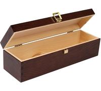 Creative Deco Boîte Caisse à Vin en Bois Cadeau | 1 Bouteille | 4 Variantes