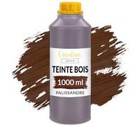 Creative Deco Teinte Bois Palissandre 1L | Teinture à Séchage Rapide | Haute Efficacité | Protection de Surface | Vernis Bois Exterieur et Interieur | Non Toxique et à Base d'eau