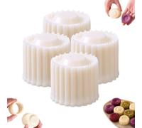 Creative Double-Ended Pastry Mold, 2-en-1 Double-Face Pour DIY | Moule Lune Chinoise Rond à Presser, Démontable Pour Nettoyage Facile, Outil De Cuisson ABS Pour Desserts Maison