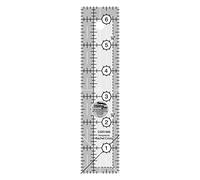 Creative Grids CGR1565 Règle rectangulaire pour courtepointe 3,8 x 16,5 cm - Fabriquée aux États-Unis - Règle en acrylique antidérapante pour matelassage, couture, artisanat, patchwork pour mesurer et