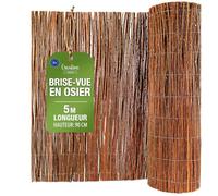 Creative Home Brise-vue en Saule pour Balcon et Terrasse 90 x 500 cm