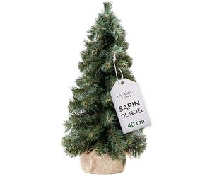 Creative Home Mini Sapin de Noel Artificiel 40 cm | Petit Sapin de Noel Artificiel | Décoration Noel Petit Bureau | Sapin Artificiel | Decoration Noel | Sapin de Noël Artificiel